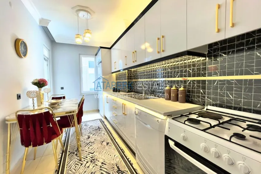 Приобрести Квартира в Махмутларе уютная с отдельной кухней, мебелью 5 