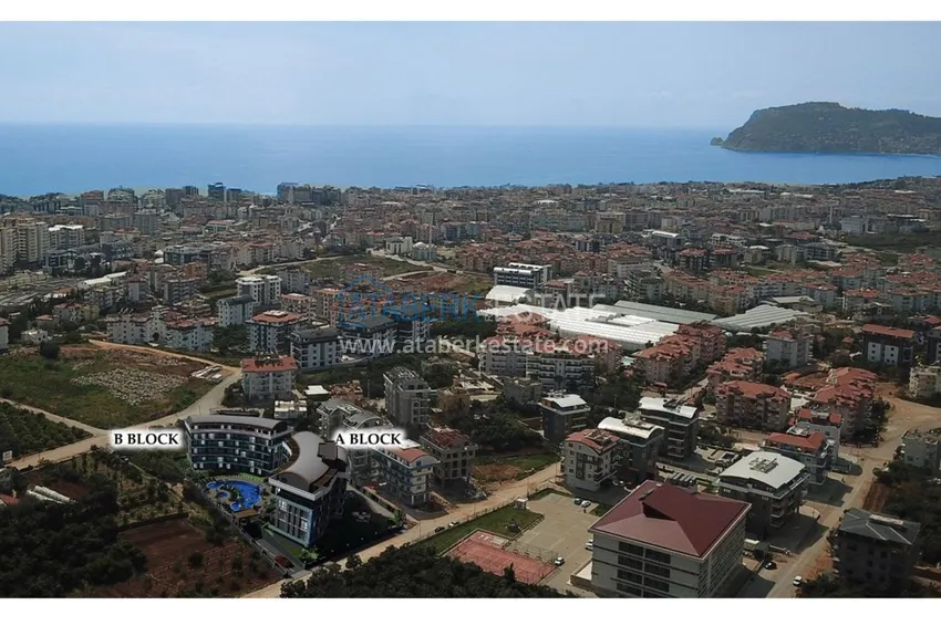 Новый стильный проект жилого комплекса в районе Оба  3 