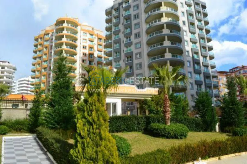 Квартира в Махмутларе двухкомнатная с частичным видом на море 8 