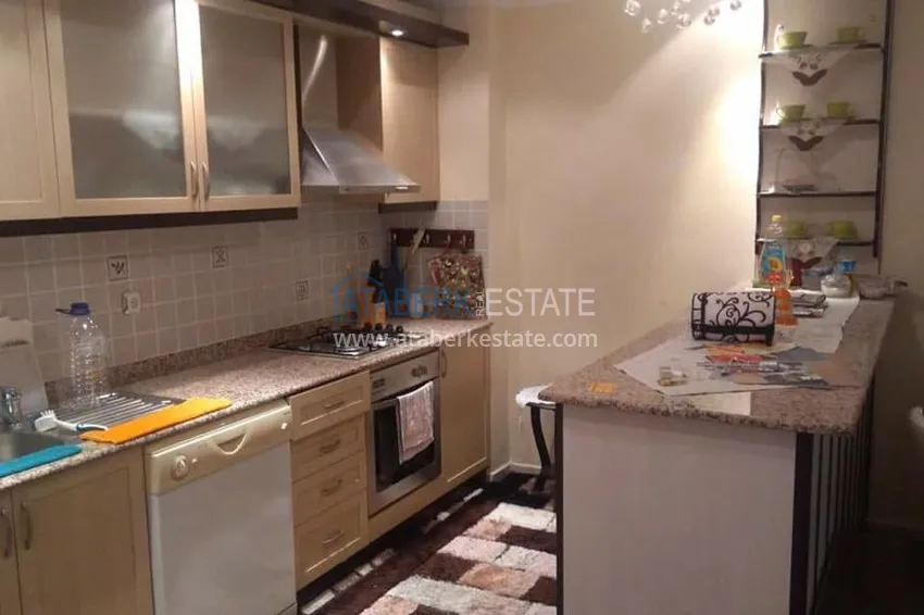 Приобрести Квартира в центре Алании, трехкомнатная с мебелью и застекленным балконом 4 