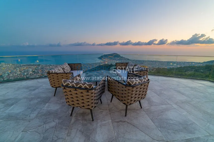 Приобрести Эксклюзивные виллы класса-люкс в центре Алании – горный район Бекташ 47 