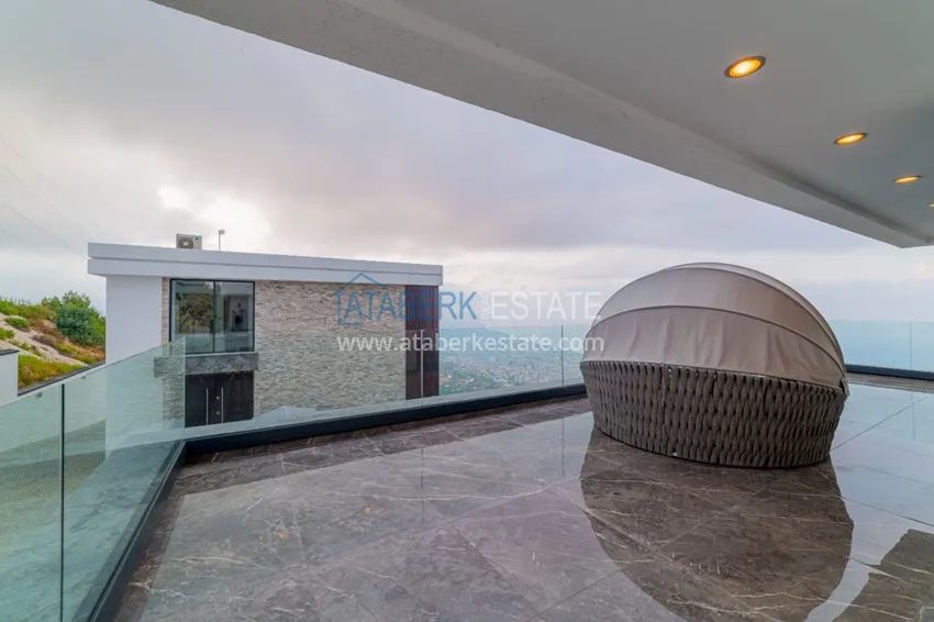 Приобрести Эксклюзивные виллы класса-люкс в центре Алании – горный район Бекташ 48 