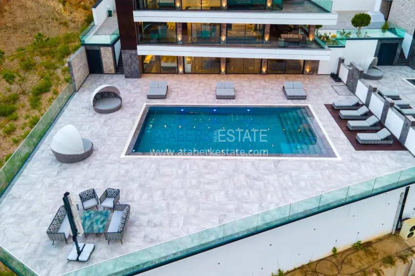 Приобрести Эксклюзивные виллы класса-люкс в центре Алании – горный район Бекташ 49 