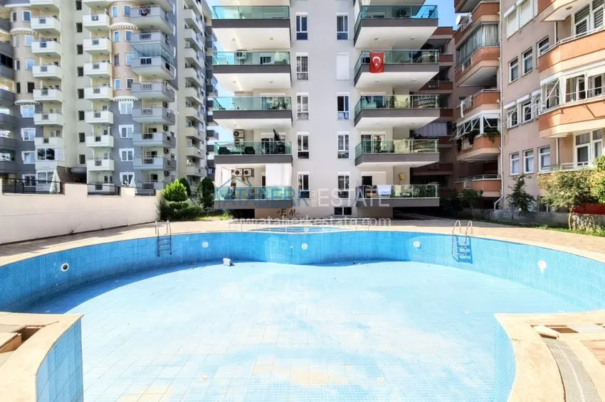 Квартира в Махмутларе – двухкомнатная, новая мебель, вид на горы 5 