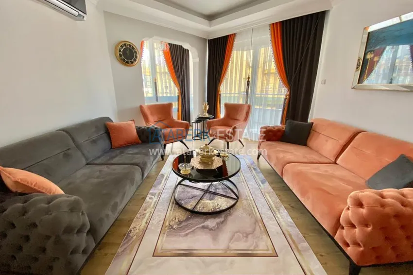 Приобрести Квартира в Махмутларе трехкомнатная с мебелью, отдельной кухней и видом на море 5 