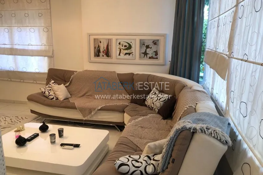 Приобрести Квартира в центре Алании с мебелью, первая береговая, район пляжа Клеопатра 4 