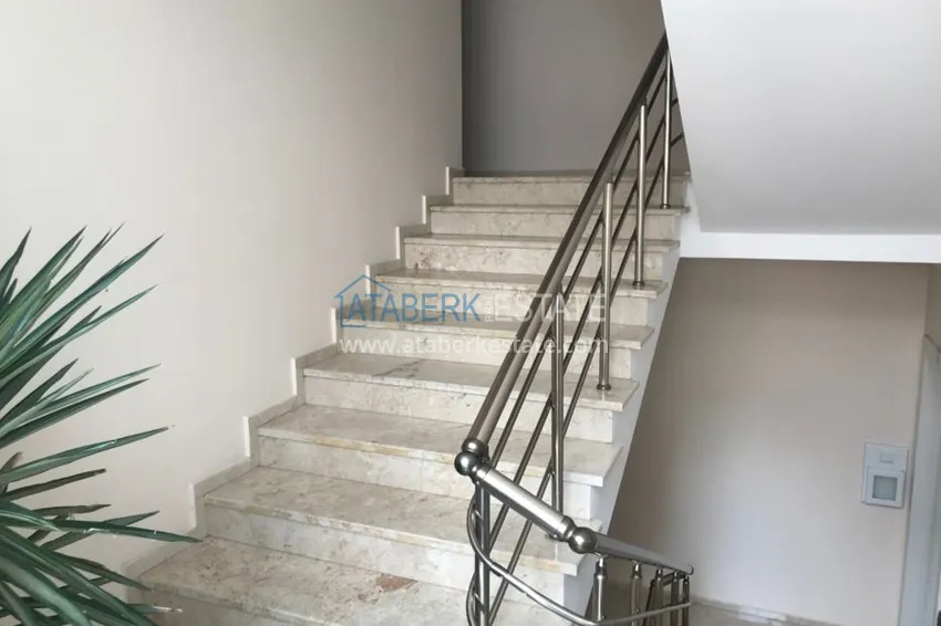 Пентхаус в Алании меблированный с отдельной кухней и потрясающим видом  5 