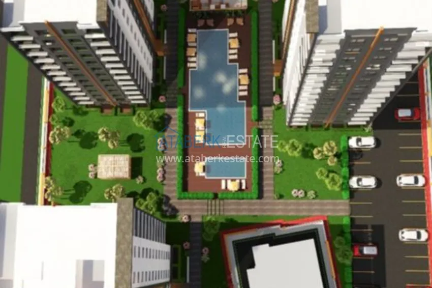 Квартира в Анталии, Коньяалты трехкомнатная в молодом современном комплексе 4 