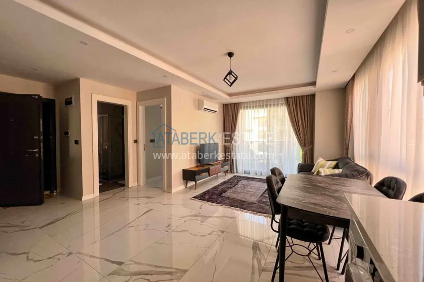 Приобрести Аренда двухкомнатной квартиры в центре Алании в 3 минутах ходьбы от пляжа Клеопатра №9 4