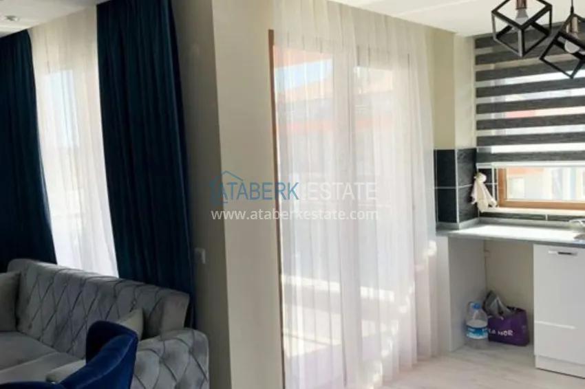 Приобрести Квартира в Авсалларе, меблированная с видом на море 4 