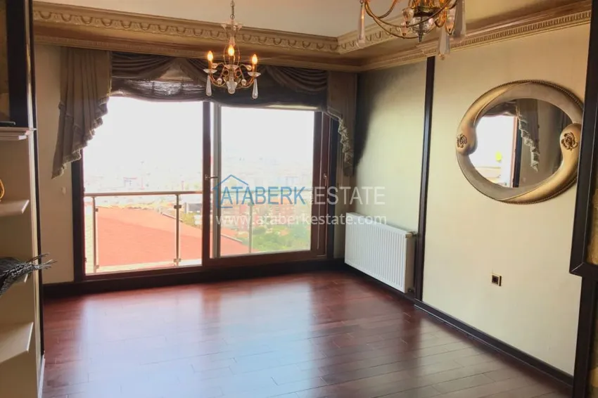 Приобрести Пентхаус в Алании меблированный с отдельной кухней и потрясающим видом  6 