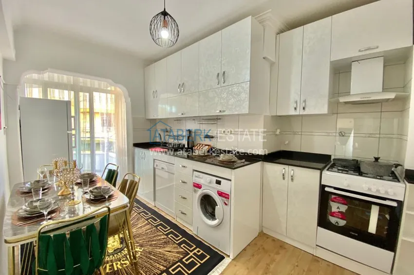 Приобрести Квартира в Махмутларе трехкомнатная с мебелью, отдельной кухней и видом на море 6 