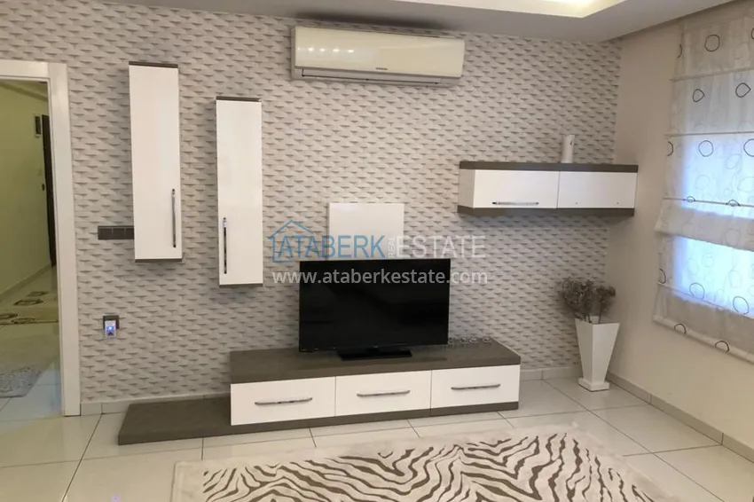 Приобрести Квартира в центре Алании с мебелью, первая береговая, район пляжа Клеопатра 5 