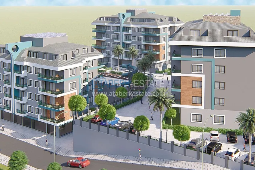 Квартиры в Оба с чистовой отделкой в новом современном жилом комплексе  5 