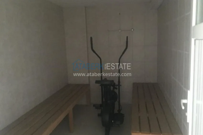 Квартира в центре Алании, трехкомнатная с мебелью и застекленным балконом 6 