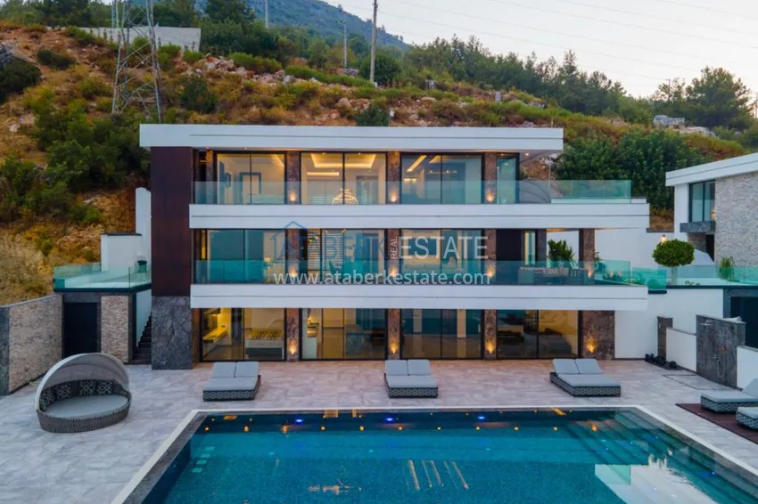 Эксклюзивные виллы класса-люкс в центре Алании – горный район Бекташ 5 