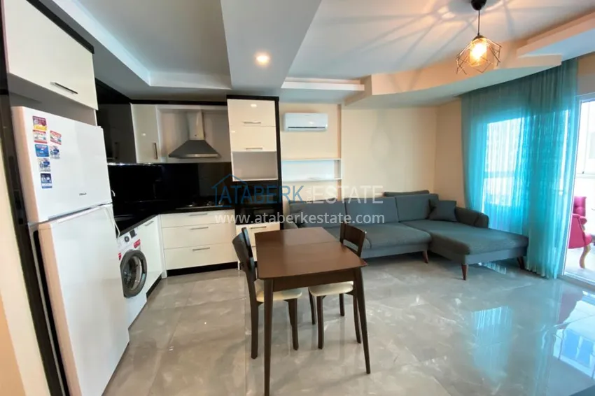 Приобрести Квартира в Махмутларе меблированная, в молодом современном комплексе 5 