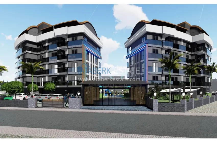 Новый стильный проект жилого комплекса в районе Оба  5 