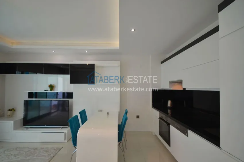 Приобрести Меблированная квартира с видом на море в элитном комплексе 5 