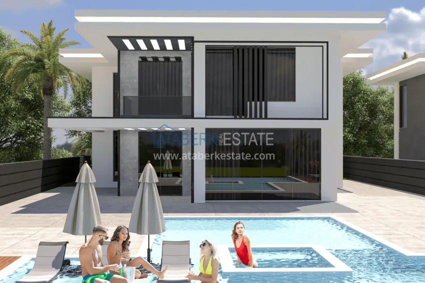 Эксклюзивный проект элитных двухэтажных вилл 6 