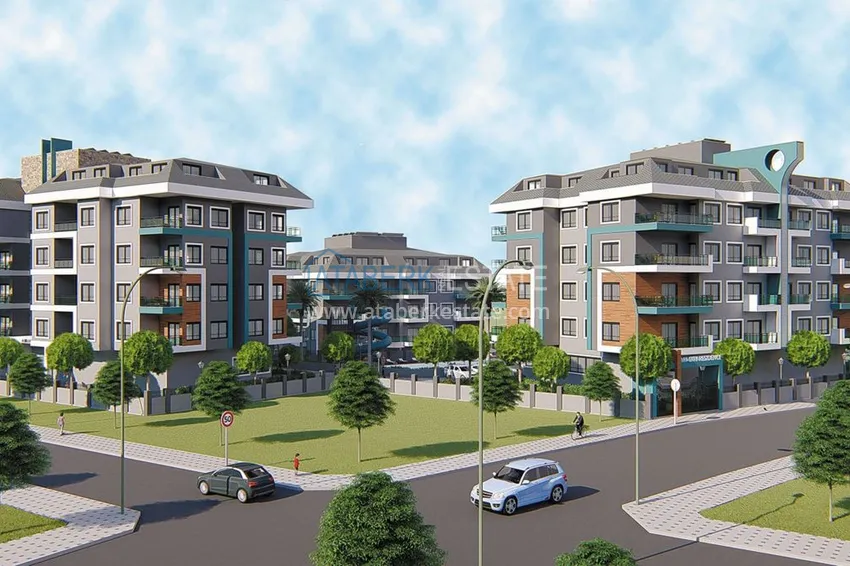 Квартиры в Оба с чистовой отделкой в новом современном жилом комплексе  6 