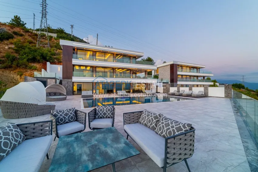 Эксклюзивные виллы класса-люкс в центре Алании – горный район Бекташ 6 