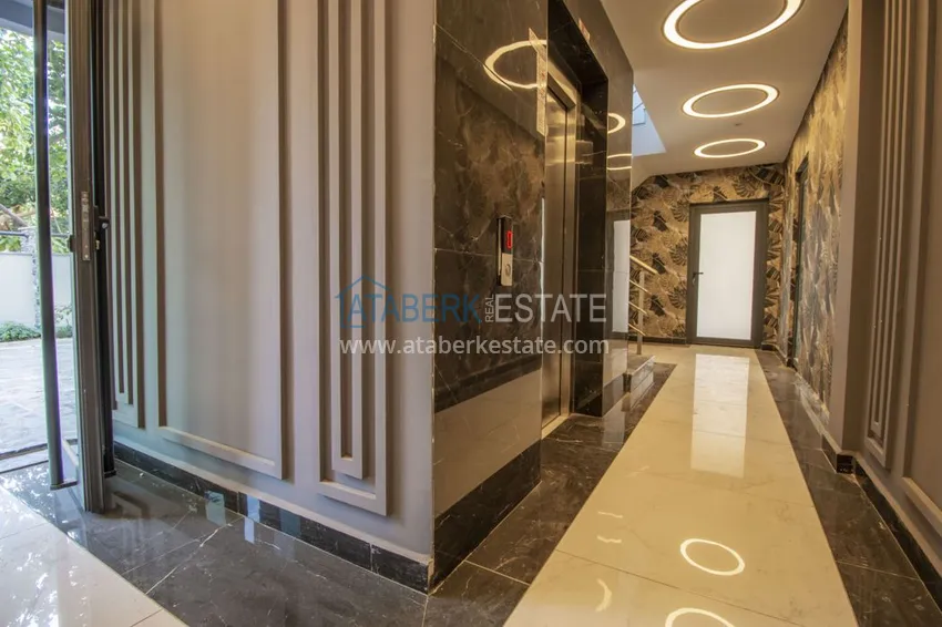 Дуплекс в районе Оба в новом малоэтажном комплексе 7 