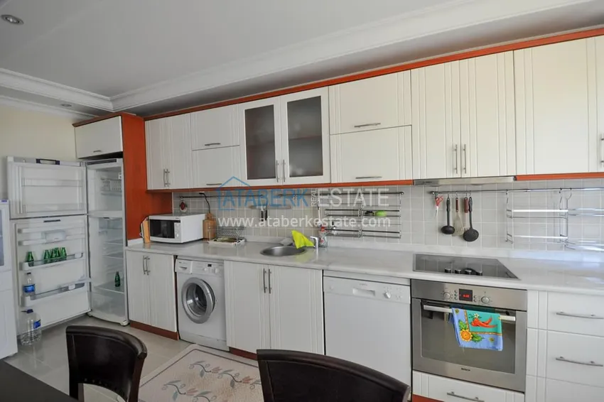 Приобрести Пентхаус-дуплекс в Махмутларе меблированный - с видом на море и горы 6 