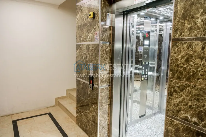 Пентхаус в Алании с мебелью в районе пляжа Клеопатра 6 