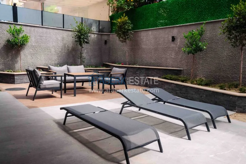 Аренда двухкомнатной квартиры в центре Алании в 3 минутах ходьбы от пляжа Клеопатра №9 7