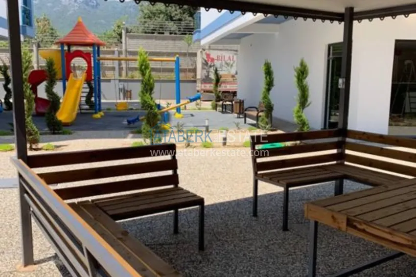 Квартира в районе Оба с чистовой отделкой, в молодом современном комплексе 6 