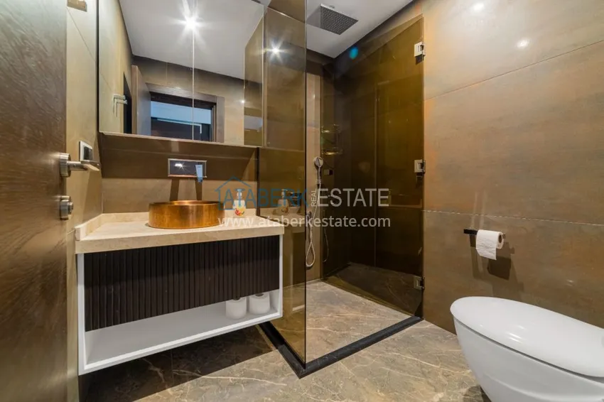 Приобрести Эксклюзивные виллы класса-люкс в центре Алании – горный район Бекташ 9 