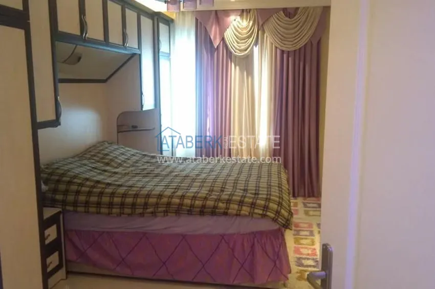 Приобрести Квартира в центре Алании, трехкомнатная с мебелью и застекленным балконом 8 