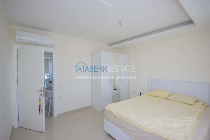 Приобрести Квартира в Авсалларе, меблированная с видом на море в комплексе с частным пляжем 7 