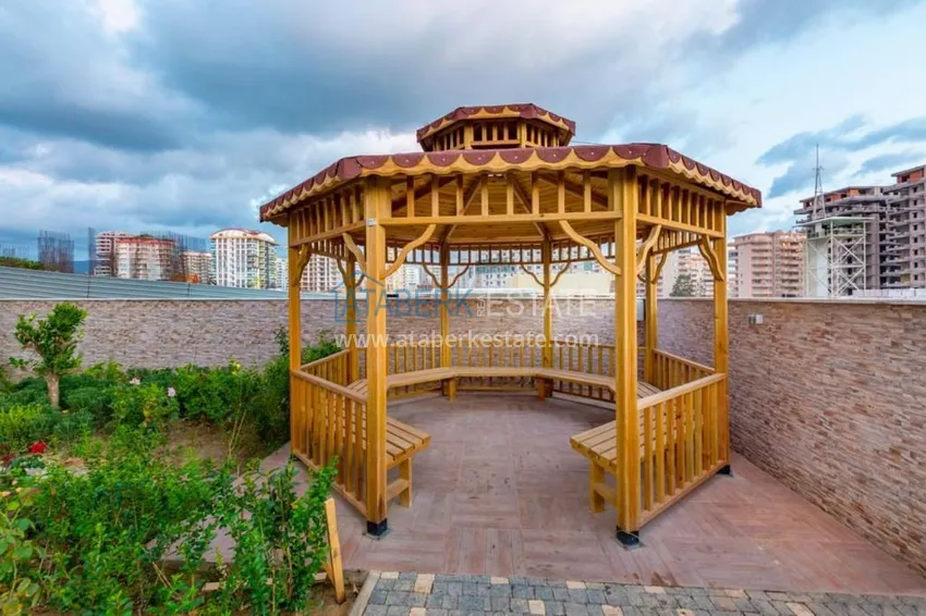 Квартира в Махмутларе с мебелью, в комплексе с инфраструктурой 6 