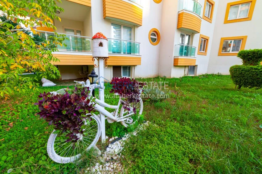 Квартира в Махмутларе двухкомнатная с частичным видом на море 13 