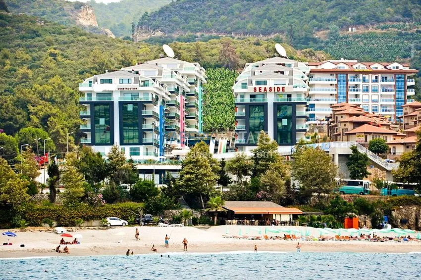 Меблированная квартира с видом на море в элитном комплексе 11 