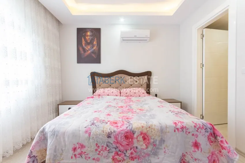 Приобрести Квартира в Махмутларе трехкомнатная, с мебелью в комфортабельном комплексе 7 