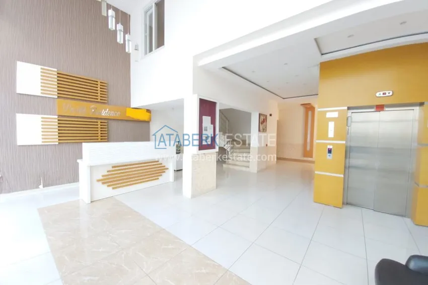 Квартира в благоустроенном комплексе, в Махмутларе с мебелью 10 