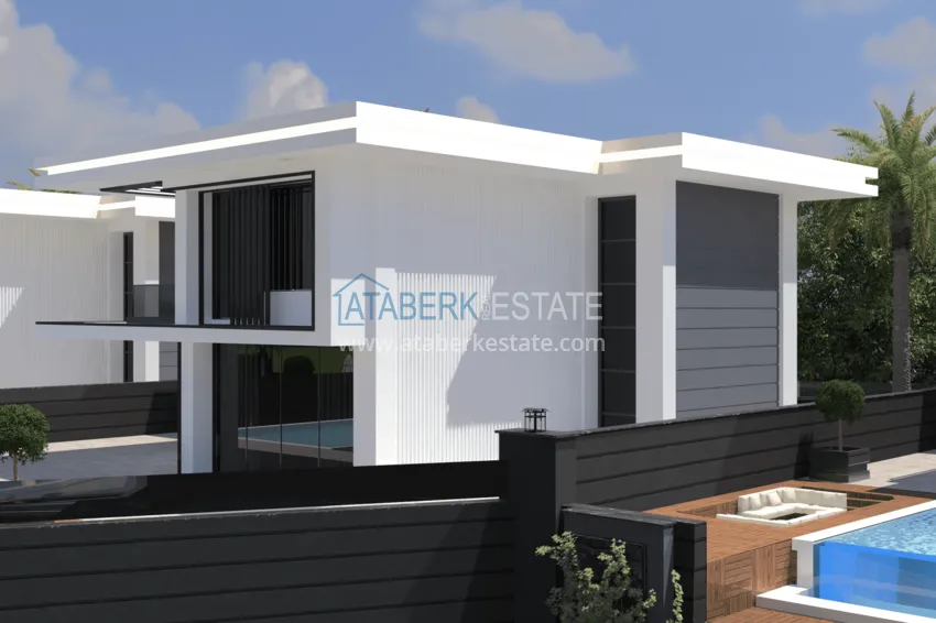 Эксклюзивный проект элитных двухэтажных вилл 8 