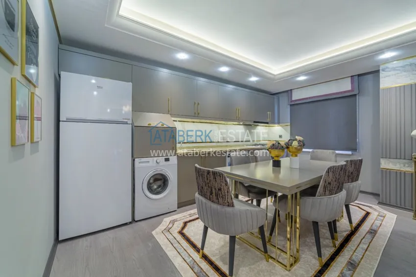 Приобрести Квартира в Махмутларе с мебелью, в комплексе со всеми удобствами 8 