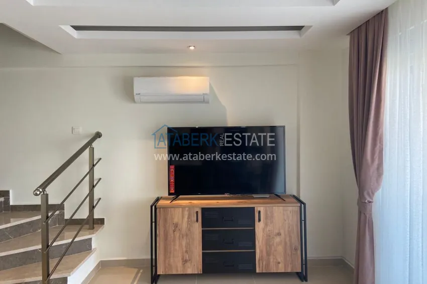 Приобрести Аренда пентхауса в Авсалларе с 2 спальнями, современным интерьером 9 