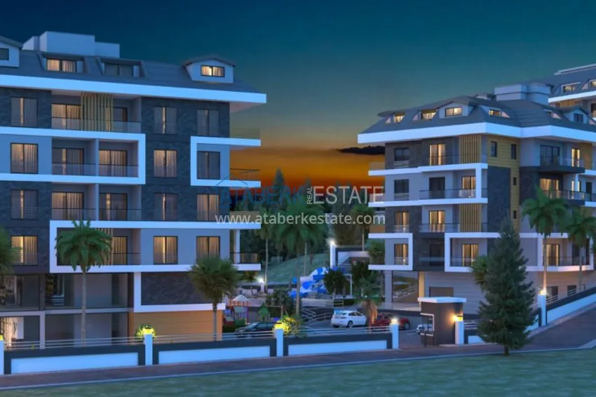 Новый инвестиционный проект жилого комплекса в центре Аланьи отличное расположение, выгодная ценовая политика 8 
