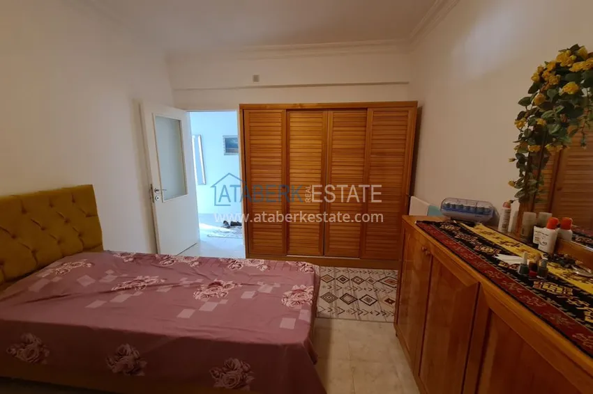 Приобрести Двухкомнатная квартира в районе Авсаллар с видом на море, балкон застеклен 8 