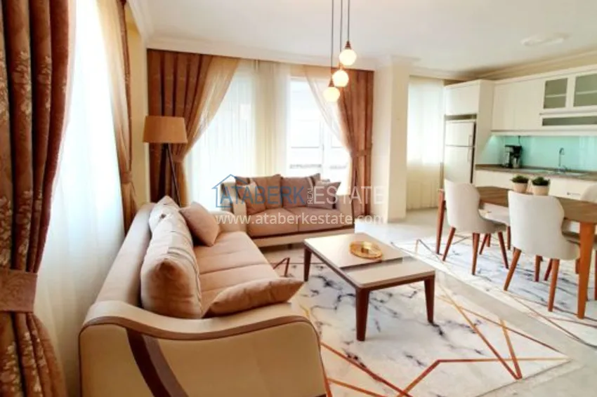 Приобрести Квартира в Махмутларе, в 3 минутах от побережья Средиземного моря 9 