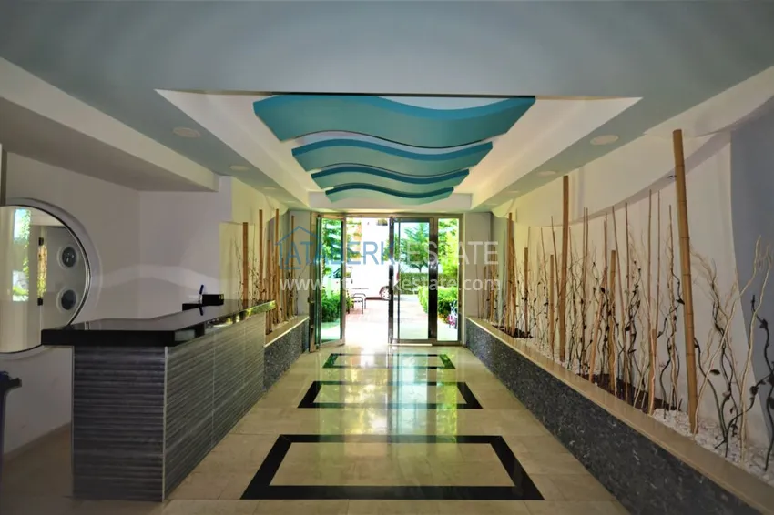 Квартира в Махмутларе меблированная, в современном жилом комплексе 10 