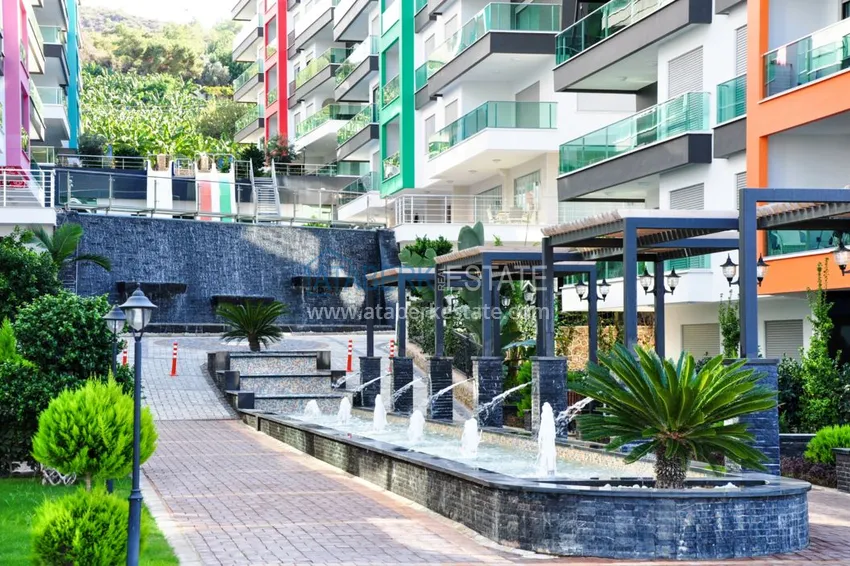 Меблированная квартира с видом на море в элитном комплексе 15 