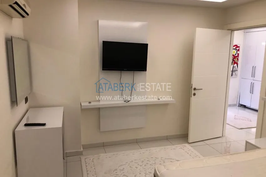 Приобрести Квартира в центре Алании с мебелью, первая береговая, район пляжа Клеопатра 9 