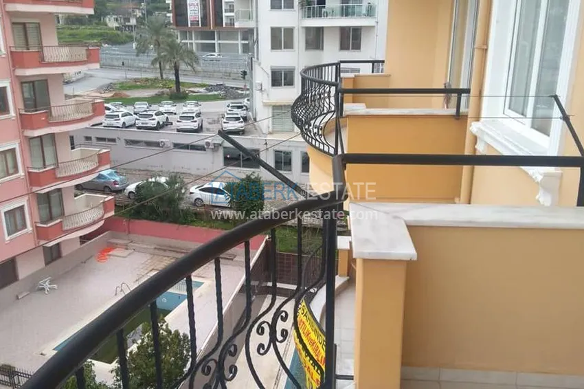 Приобрести Квартира в центре Алании, трехкомнатная с мебелью и застекленным балконом 10 