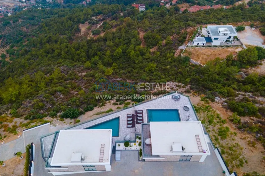 Эксклюзивные виллы класса-люкс в центре Алании – горный район Бекташ 9 